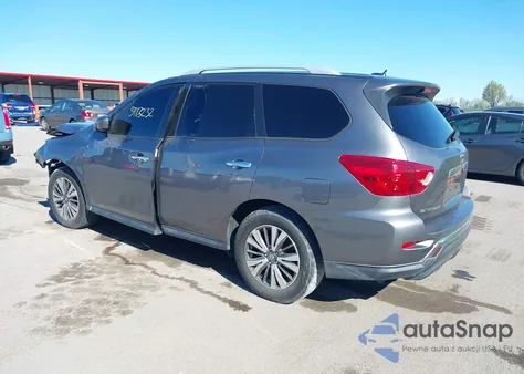 2017 Nissan Pathfinder S из США, поврежденный, VIN 5N1DR2MN3HC638709